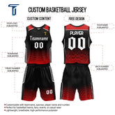 Custom Crimson Adult Youth Basketball Jersey Set